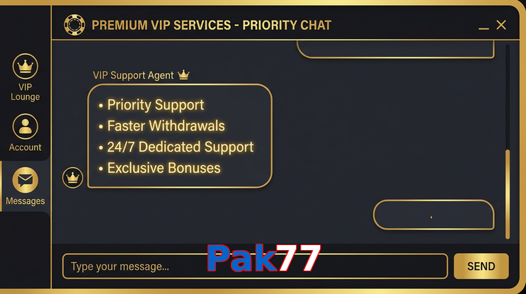 Payment and PKR controls in Pak77
